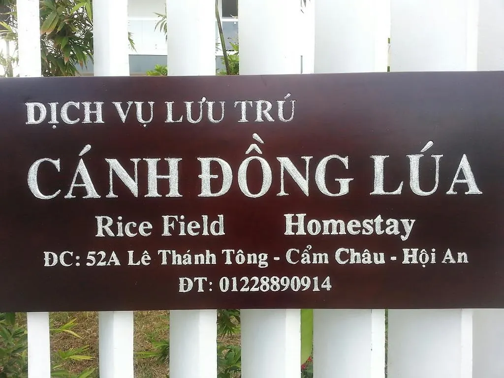 Rice Field Homestay Hoi An Вьетнам